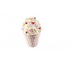 Cajita en forma de copa de helado "cupcake"