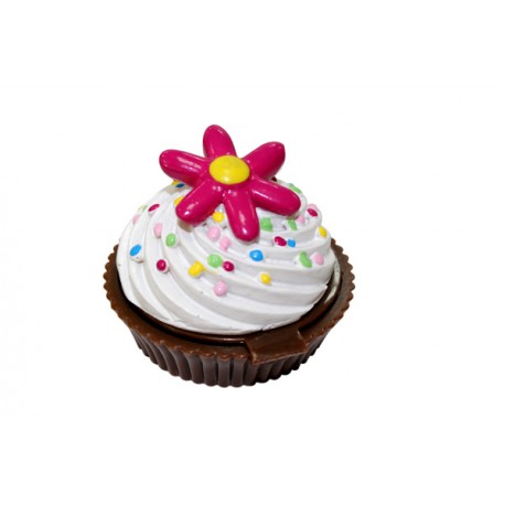 Bálsamo brillo de labios en forma de pastelitos cupcake Bálsamo brillo de labios en forma de pastelitos cupcake