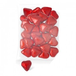 Corazones chocolate (bolsa 140 unids.)