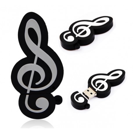Memoria USB Nota Musical 4GB Memoria USB Nota Musical 4GB