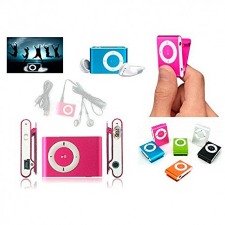 MP3 Player + Auriculares + Cable USB