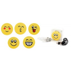 MP3 Player Emoticonos En Caja de Regalo + Cable y Cascos