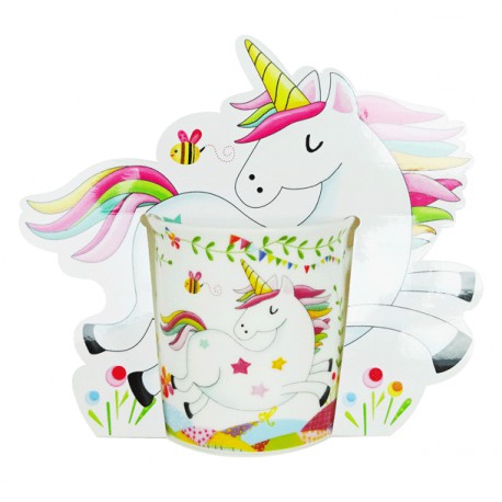 TAZA UNICORNIO PRESENTADA EN BOLSA DE REGALO TAZA UNICORNIO PRESENTADA EN BOLSA DE REGALO