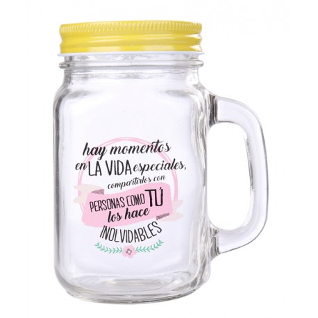 JARRA CRISTAL CON CAÑA "MOMENTOS ESPECIALES" JARRA CRISTAL CON CAÑA "MOMENTOS ESPECIALES"