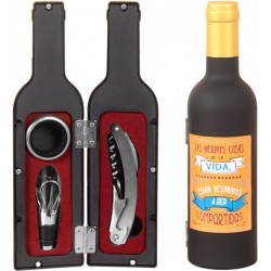 SET DE 3 PIEZAS DE VINO "LAS MEJORES COSAS"