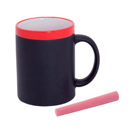 TAZA PIZARRA CERAMICA EN CAJITA INDIVIDUAL ROJO TAZA PIZARRA CERAMICA EN CAJITA INDIVIDUAL ROJO