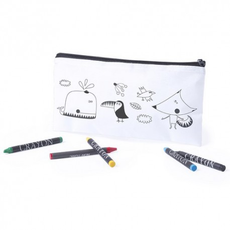 ESTUCHE ZOO PARA COLOREAR CON 5 CERAS ESTUCHE ZOO PARA COLOREAR CON 5 CERAS