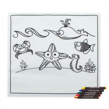 LOTE 10 MANTELES INFANTILES PARA COLOREAR LOTE 10 MANTELES INFANTILES PARA COLOREAR
