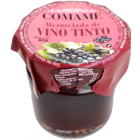 MERMELADA VINO TINTO 40gr