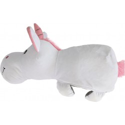 PELUCHE REVERSIBLE 2 EN 1 "UNI-HIPO" - 43 CM