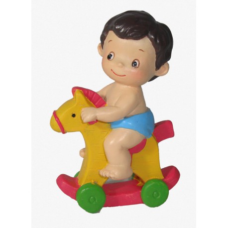 FIGURA PASTEL NIÑO "CABALLITO"