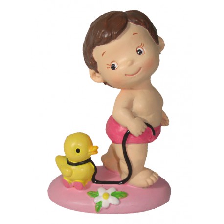 FIGURA PASTEL NIÑA "PATITO"