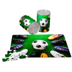 PUZZLE EN LATA REGALO FÚTBOL, ideal para los niños. - Inicio - www