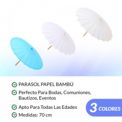 Parasol Bambú. Regalos...