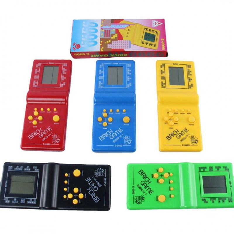 Consola Retro Juegos Brick Tetris en Caja. Regalos para cumpleaños  infantiles - Detalles y Regalos -  - DICRAF IMPORT SL  B54968151