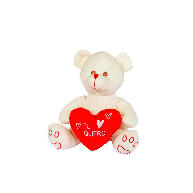 Osito Corazón Rojo, Peluches San Valentín. - PELUCHES -   - DICRAF IMPORT SL B54968151