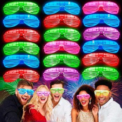 Gafas Led Colores. Gafas Neon Luces LED Regalos para despedidas, fiestas, photocall.