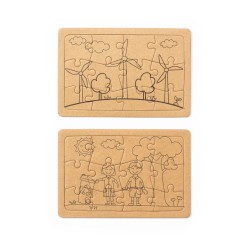 Set 2 Puzzles para Colorear...